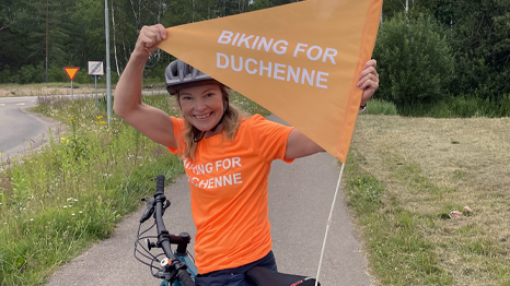 PTC riding for De Duchenne 40